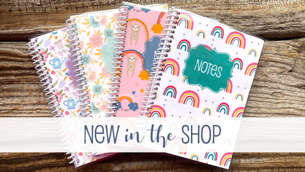 NEW Spiral Notebooks Available