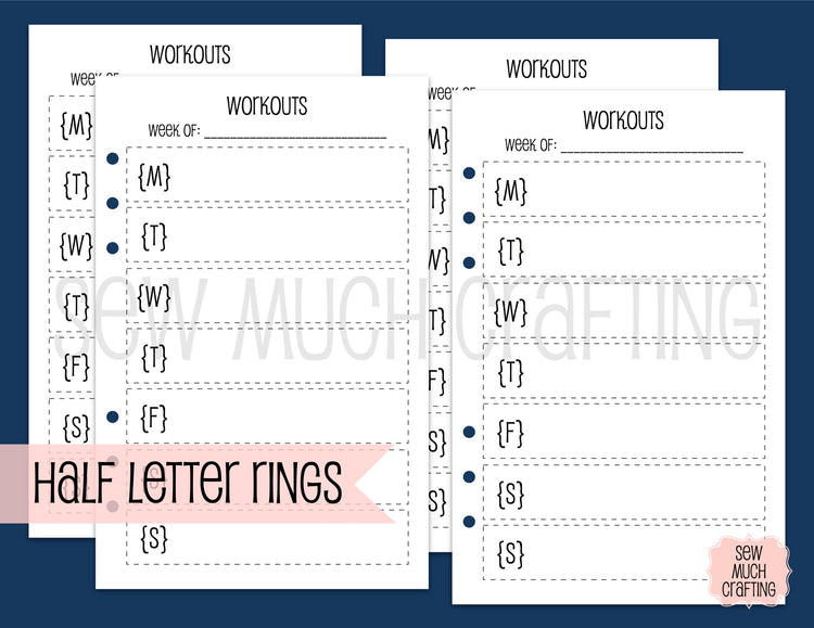 Workout Inserts for Rings